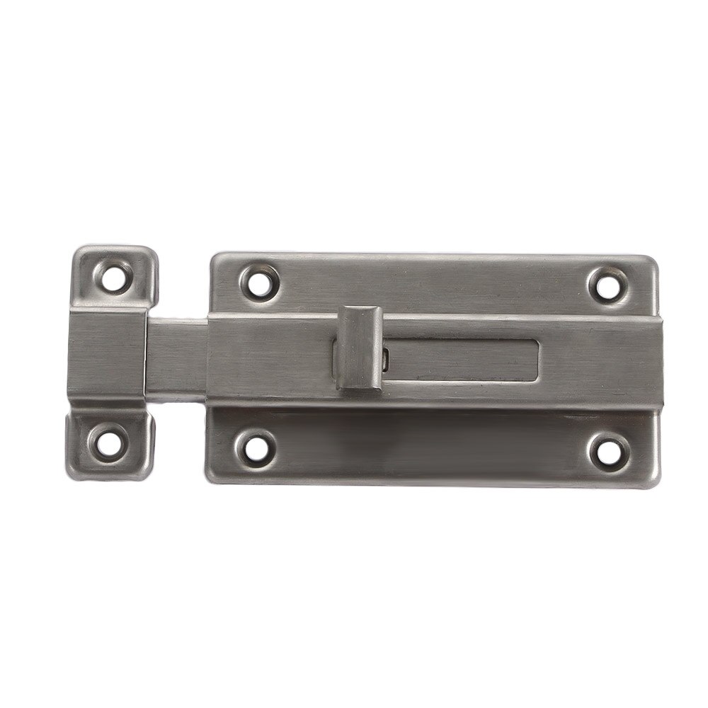 1 Pcs Stainless Steel Door Window Lock Bolt Cabinet Slide Padlock Clasp For Bathroom Bedroom Home Improvement