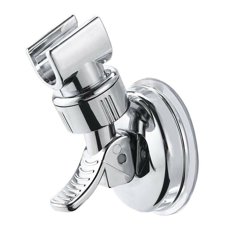 Krachtige Zuignap Douchekop Houder Base Badkamer Douche Geen-Boor Bevestiging Muur Beugel Badkamer Accessoires: 5027 Plating