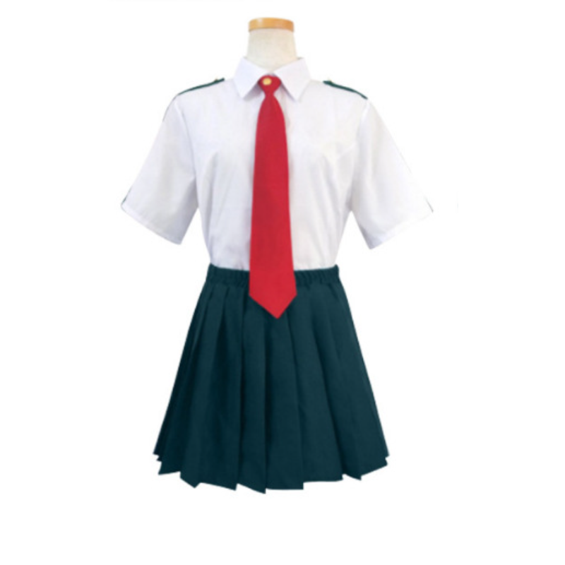 My Hero Academia Anime Midoriya Izuku Cosplay Costume Todoroki Shoto School Uniform Set Wig Suit Unisex Halloween Role Play