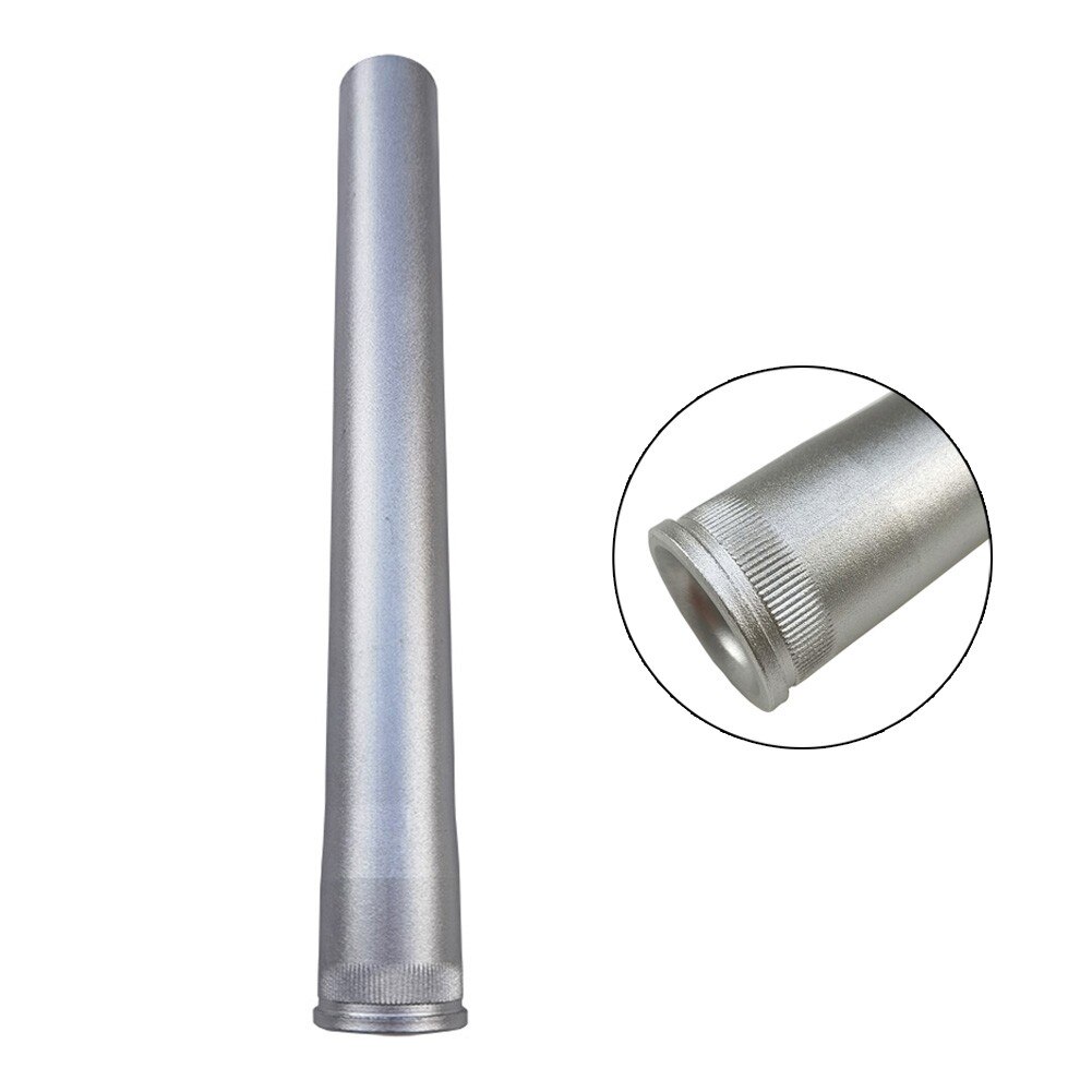 Mountain Bike Front Fork Extension Head Tube Aluminum Alloy Bicycle Fork Head Tube 28.6x244mm Straight Pipe Standpipe