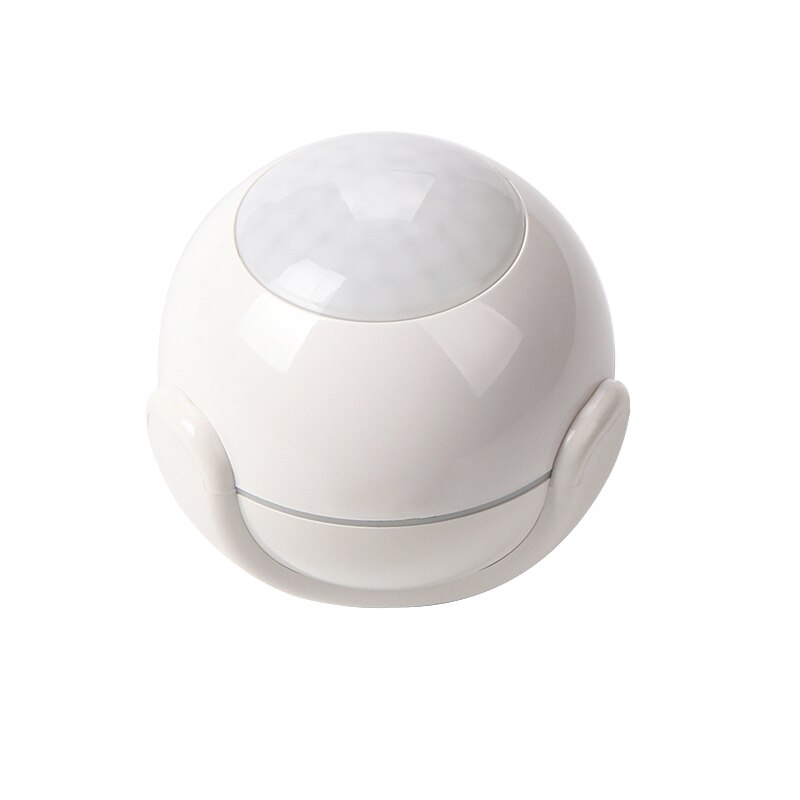 Smart trådløs 2.4 ghz wifi pir bevægelsesdetektion sensor, tuya smart life gratis app kompatibel ios &amp; android, ingen hub påkrævet