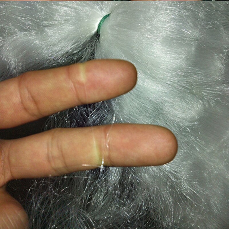 Nylon net  h1m*l30m 3 lag 3cm mesh vask net fisk fælde klæbrigt fiskenet kina udendørs rede pesca fiskenetværk netnet værktøj