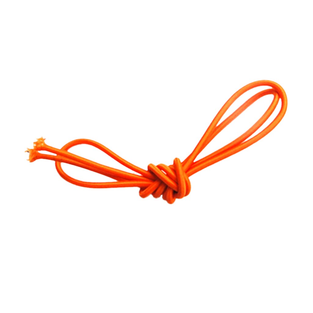 Cuerda Elástica naranja de 4mm y 10m, cordón de choque, fundas para barcos y remolques