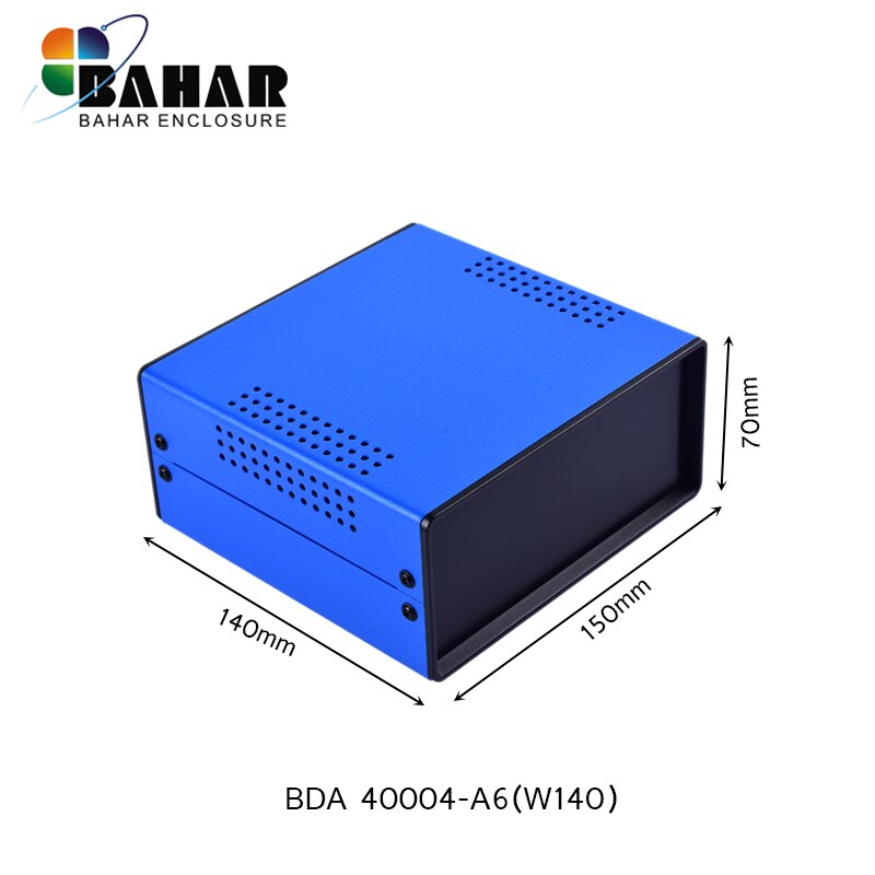 BAHAR 150*140*70mm Iron housing for electronics diy instrument case project case iron electric junction box BDA 40004(W140)
