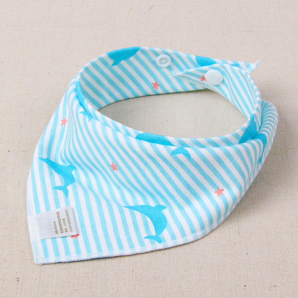 Bavaglino neonato Della Ragazza del Ragazzo Bandana Acqua Assorbe Bib Burp Triangolo di Stoffa Sciarpa Del Bambino Del Cotone Burp Del Bambino Di Natale Accessori