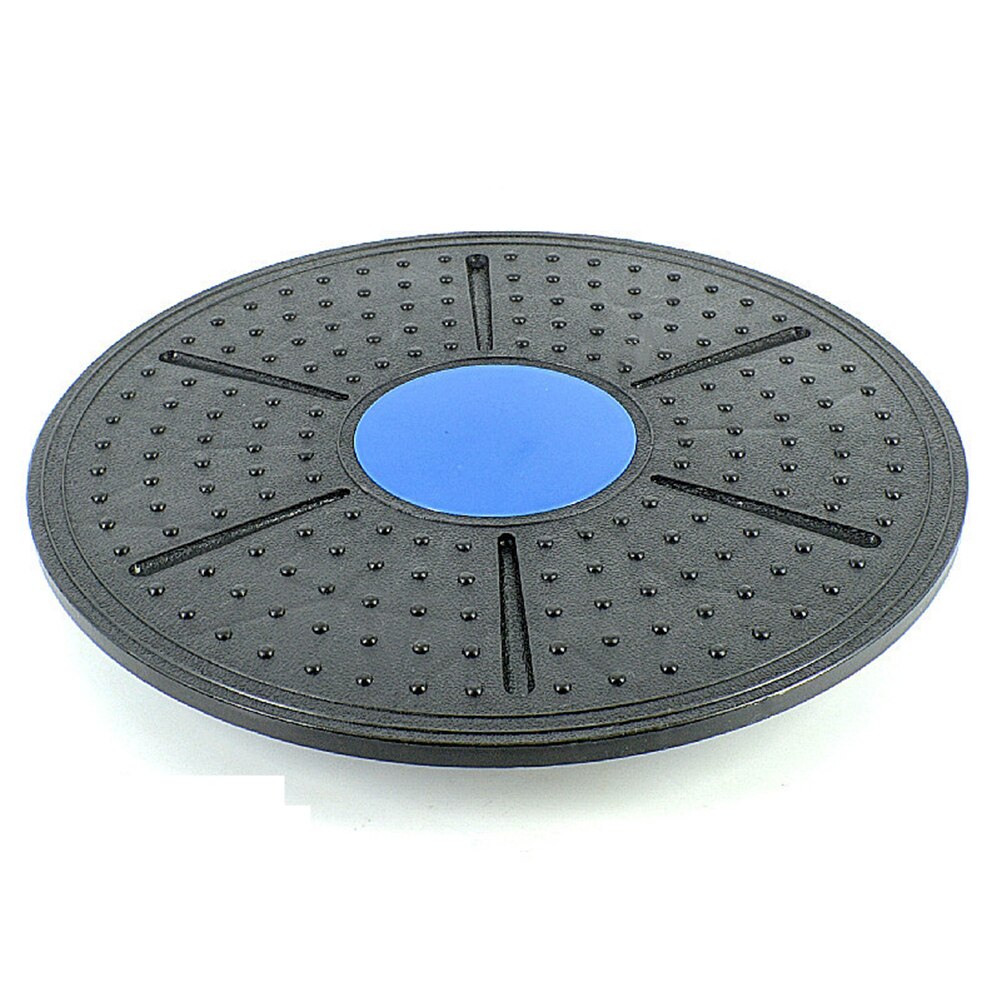 Yoga Fitness Balance Board 360 ° Rotatie Schijf Stabiliteit Met Doolhof Massage Abs Ronde Platen Voor Gym Thuis Taille Twist training: Blue normal