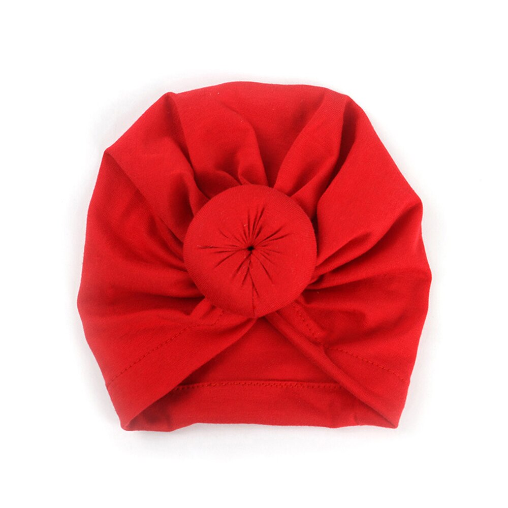 Nova chegada chapéu do bebê inverno macio chapéu de algodão macio turbante nó chapéu unisex cabeça do bebê acessórios elástico envoltório de cabeça meninas chapéu meninos: 05