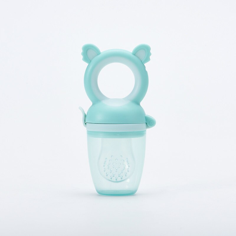 Cartoon baby fruit complementary food bite bag / baby fruit and vegetable music complementary food device...