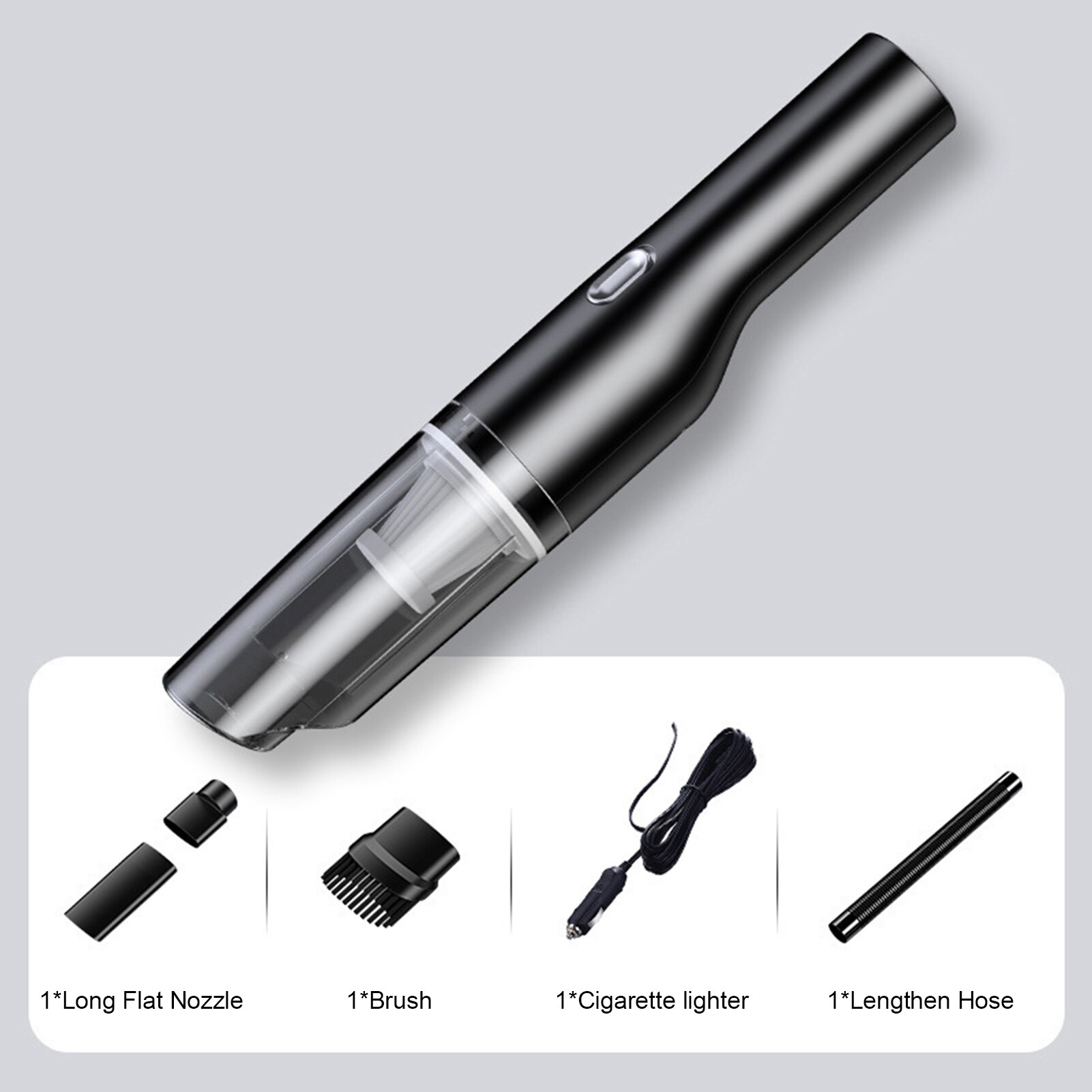 Wet And Dry Car Vacuum Cleaner 120W High Power 5500Pa Portable Handheld Vacuum Cleaner Dust Collector Car Cleaning Supplies