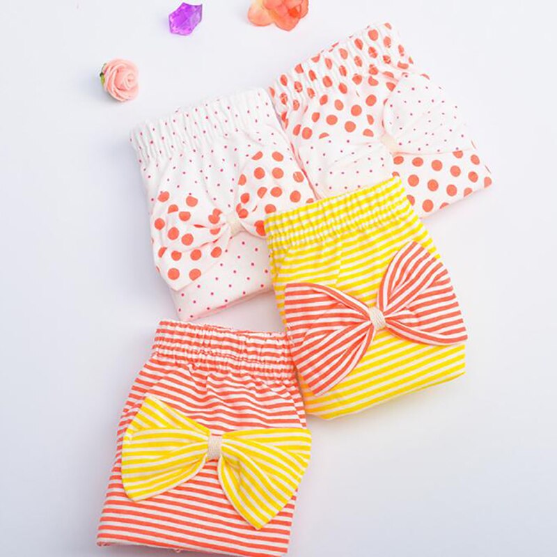 1Pc Bow Baby Cotton Underwear Panties Girls Cute Underpants Shorts Summer Shorts 0-7 Years Old Girl Children