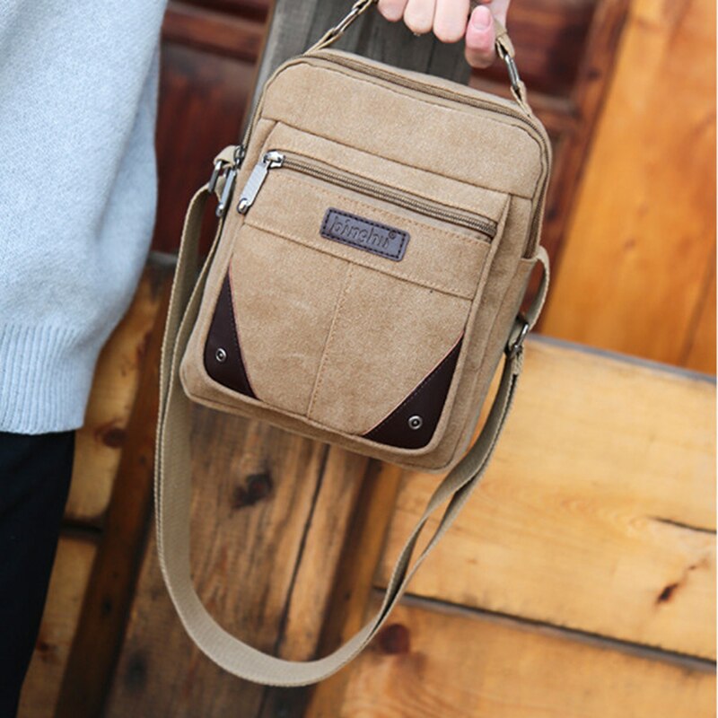 Vintage Heren Reistassen Koele Canvas Tas Mannen Messenger Bags Bolsa Feminina Schoudertassen