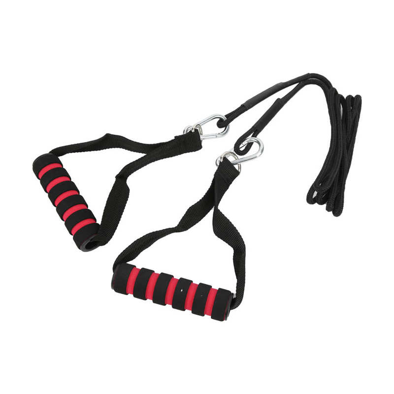 Pull Down Cable for Gym Workout DIY Tricep Press Down Pulley Cable Triceps Rope Resistance Bands Handle Cable for Gym Workout