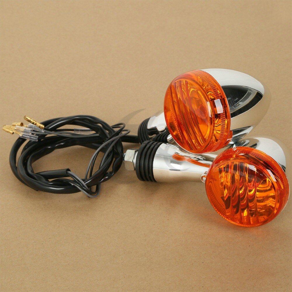 Chopper Bobber Motorcycle Knipperlichten Voor SUZUKI Boulevard M109R VRZ1800 Harley Dyna Softail Sportster Signaal indicator