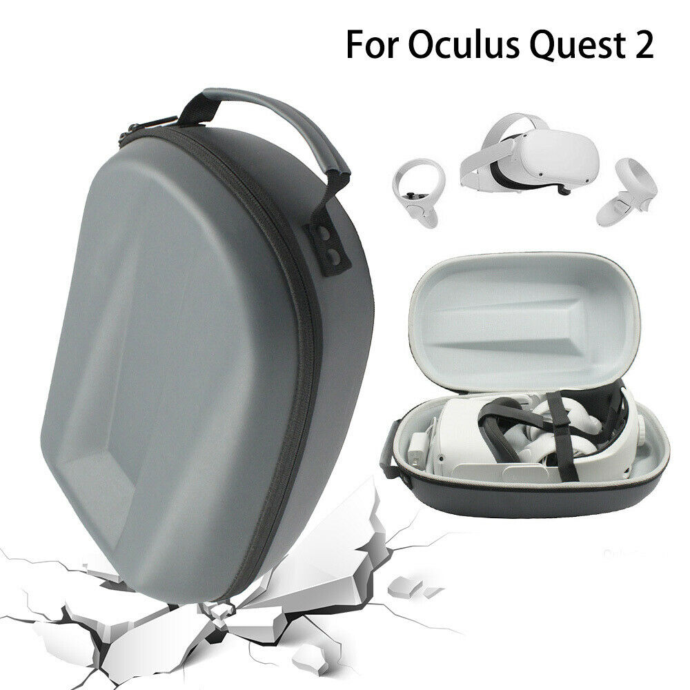 Portable Vr Accessoires Voor Oculus Quest 2 Vr Headset Reizen Draagtas Eva Opbergdoos Voor Oculus Quest 2 Beschermende tas