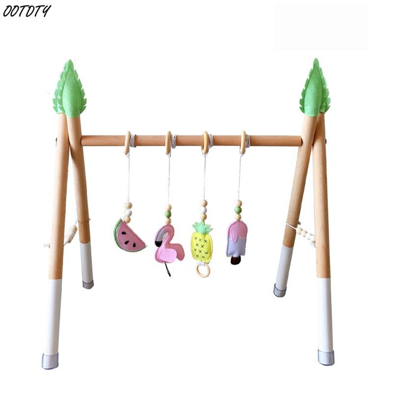 Baby Fitness Rack Nursery Sensory Ring-pull Toy Infant Room Toddler Room Decor