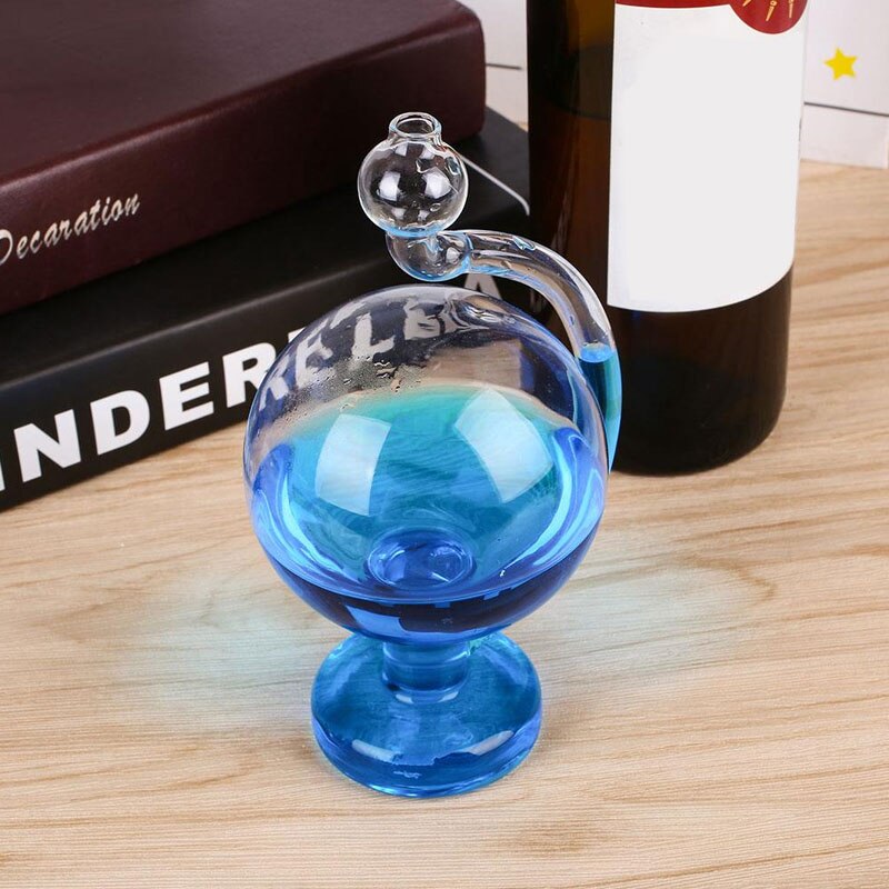 Barómetro en botella de predicción de tormenta de vidrio inspirado en la oficina casera DIY decoración JS23
