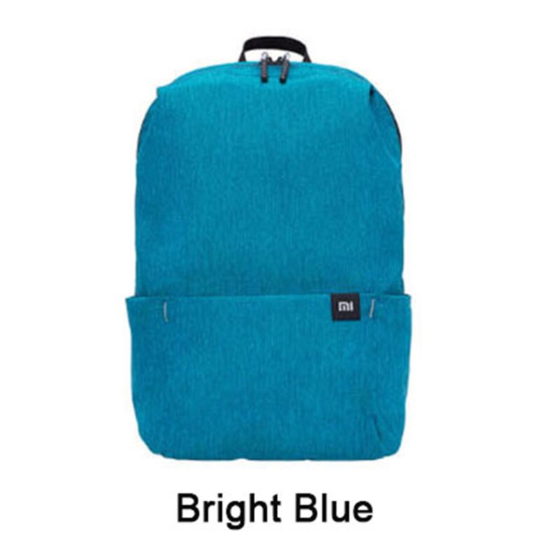 Xiaomi Mi Backpack 10L Bag 8 Colors Waterproof Leisure Sports Chest Pack Bags Unisex for Mens Women Child Backpack: 20L Bright Blue