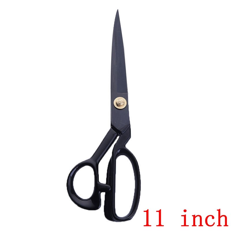Professionellen Schneider Schere Nähen Schere Für Stoff Hand Schneiden Schere Schneiderin Schere Edelstahl Schere: Black 11 Inch 27.5cm
