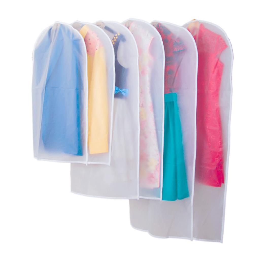 Housse à Vêtements Extra Large (XL 60 X 50 X 120 Cm) - Rangement Longue Durée De Vie De Veste, Manteau, Robe, Costume - Transparent | Leroy Merlin