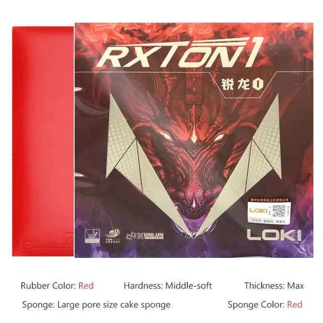Loki rxton 1 3 5 7 tênis de mesa borracha pegajosa ping pong borracha topsheet com esponja elástica pré-intonizada loki borracha paletas de: Branco