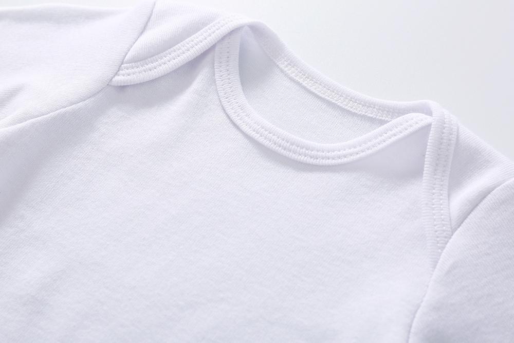 Longsleeve baby bodysuits dailywear white basic wear 5 pieces set essential baby clothing