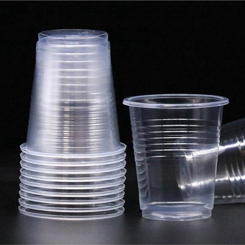Usa e getta Tazza di Caffè Tazze Usa E Getta Addensato Trasparente Bicchieri di Plastica Casa di Acqua Potabile Tazze da Tè All'ingrosso Tromba