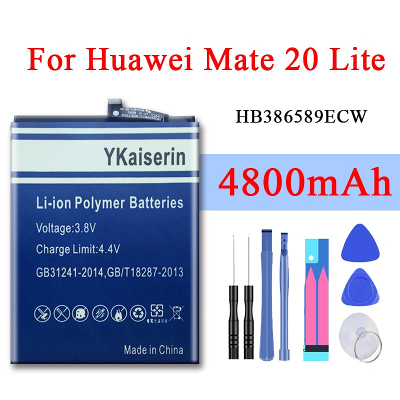 4800mAh HB386589ECW Batterie Für Huawei Ehre 7X/8X/9i/V10 Nova 3/4/ 2i /2 Plus mate 20 Lite/ P10 Plus/ View 10 V10/ Honor Spielen: Mate 20 Lite