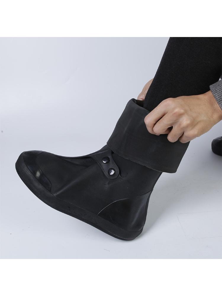 Waterproof Shoe Cover Outdoor Rain Shoes Boots Covers Waterproof Slip-resistant Overshoes Galoshes Travel for Men Wome
