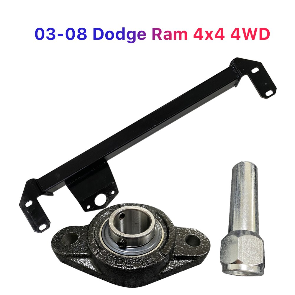 Steering Gear Box Stabilizer Bar for 03-08 Dodge Ram 1500 2500 3500 4WD 4X4