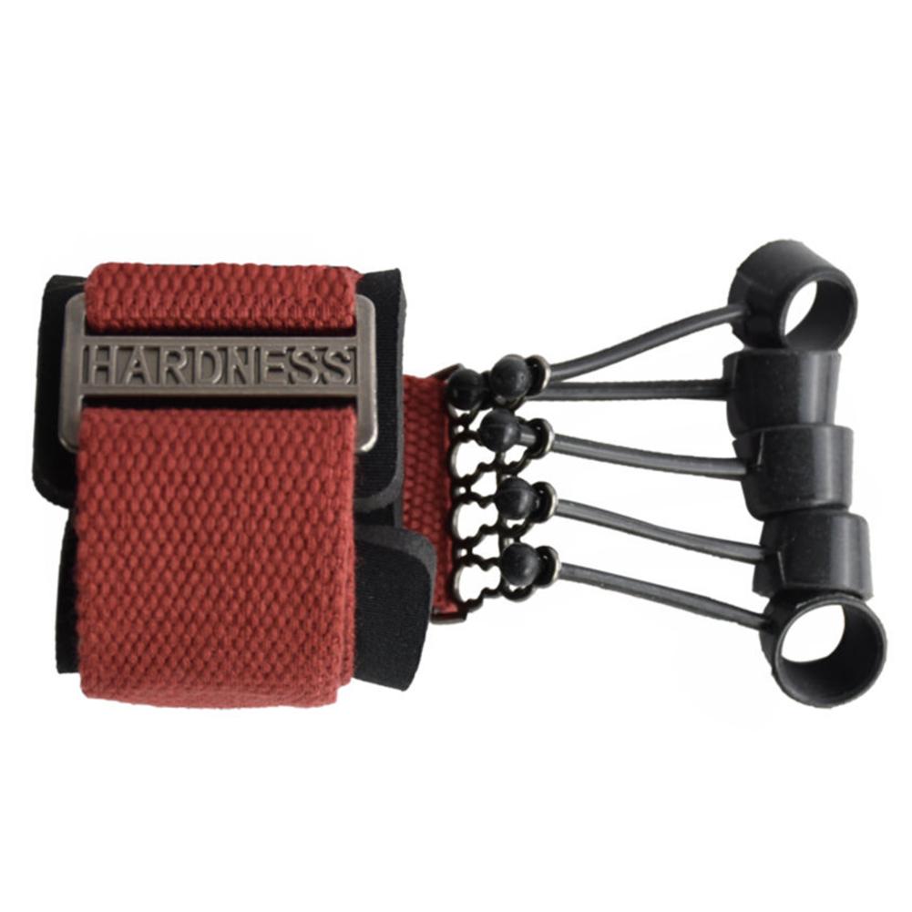 Finger Extensor Exerciser Hand Therapy Finger Stretcher Trainer With Resistance Band Fitness Training Equipment