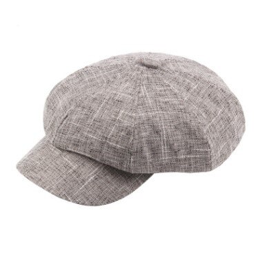 SILOQIN Snapback Men Women Autumn Winter Trend Newsboy Hat Artist Painter Leisure Octagonal Cap Couple Hats Gorras: Gray