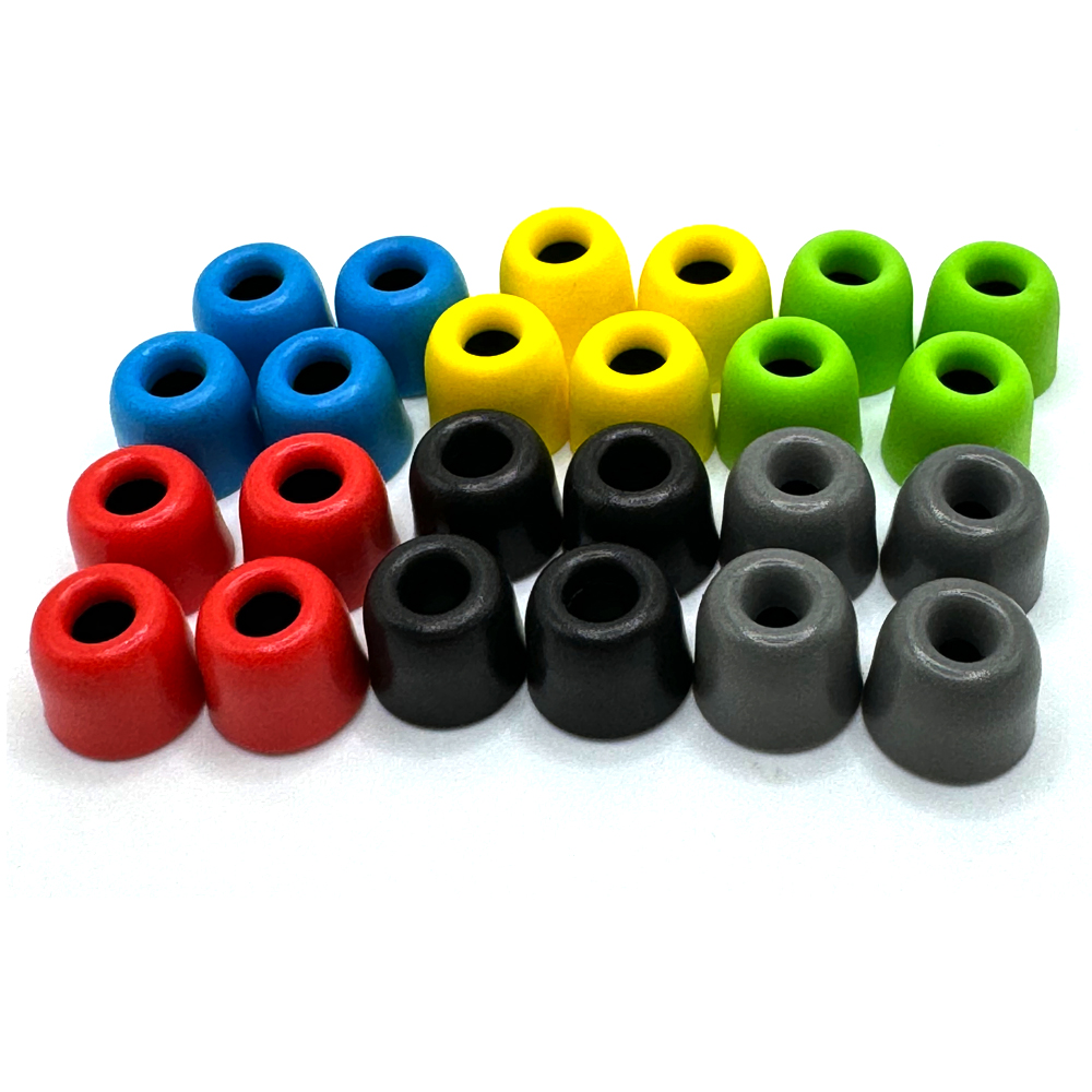20Pairs ANJIRUI T400 Memory Foam Eartips (S M L) 4.9mm Sponge Earbuds Noise Isolation Ear Tips For In-ear Earphone Eapads