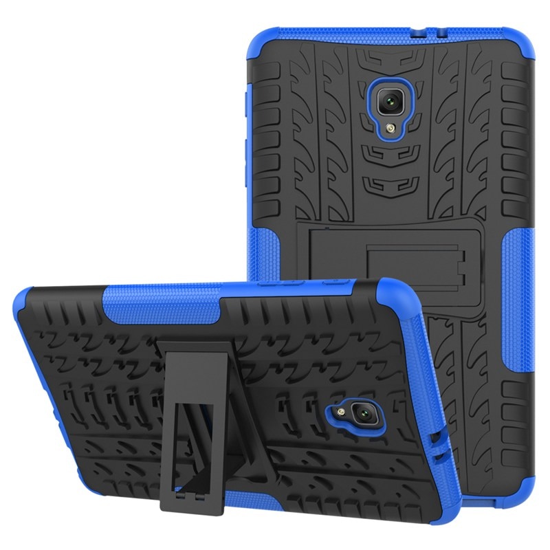 For Samsung galaxy Tab A 8.0 case for SM- T380 T385 Tablet Armor case TPU+PC Shockproof Stand Cover capa