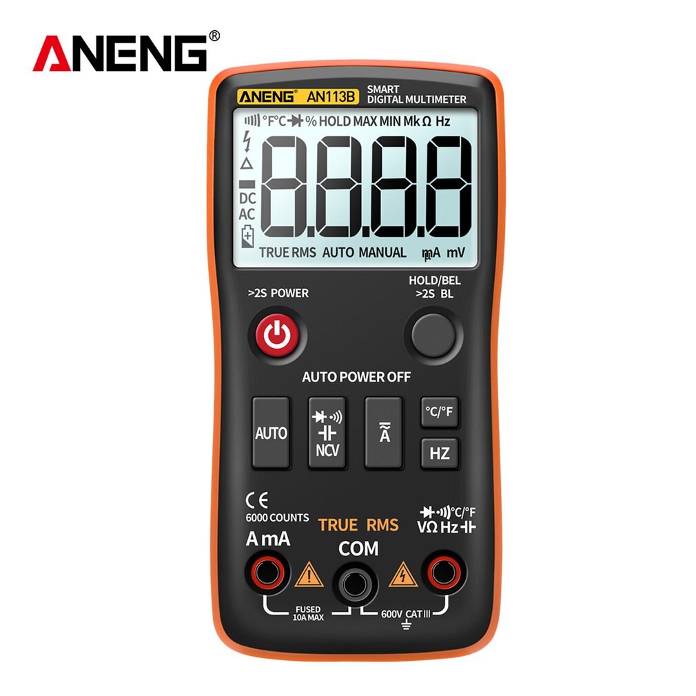 High-precision Digital Multimeter Digital Display Type Fully Automatic Multi-function High-precision Test Meter