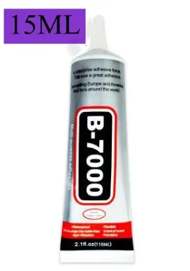 15/25/50ML E8000 Liquid Strong Glue B-7000 Adhesive Glass Glue for Nail Art Cell Phone LCD Touch Screen DIY Resin Jewelry Repair: WHITE