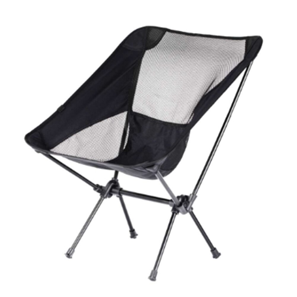 Ultralight Opvouwbare Camping Stoel Rugleuning Stoel Outdoor Outdoor Vissen Aluminiumlegering Draagbare Vissen Carrying