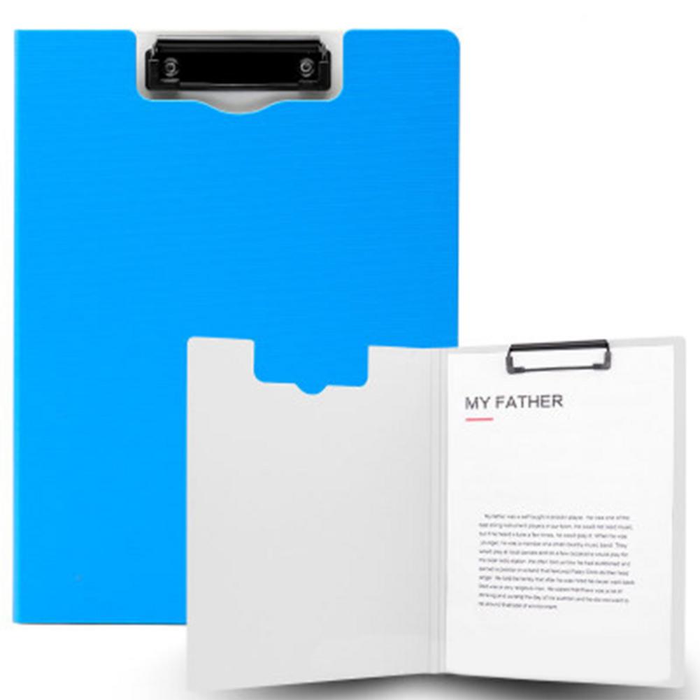 File Folder Document Clipboard Foam Board Clip A4 Size Writing Board Folding Folder Business Conference Office School Test Field
