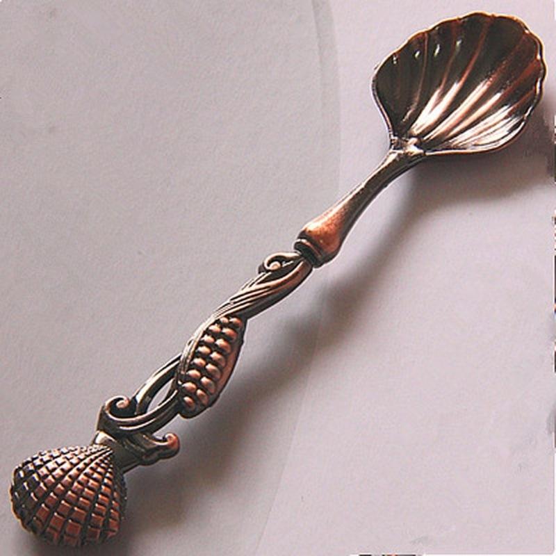 Shell Head Retro Ocean Series Coffee Spoon Cake Dessert Spoon Conch Drink Scoop Fruit Spoon Coffee Spoon: Silver