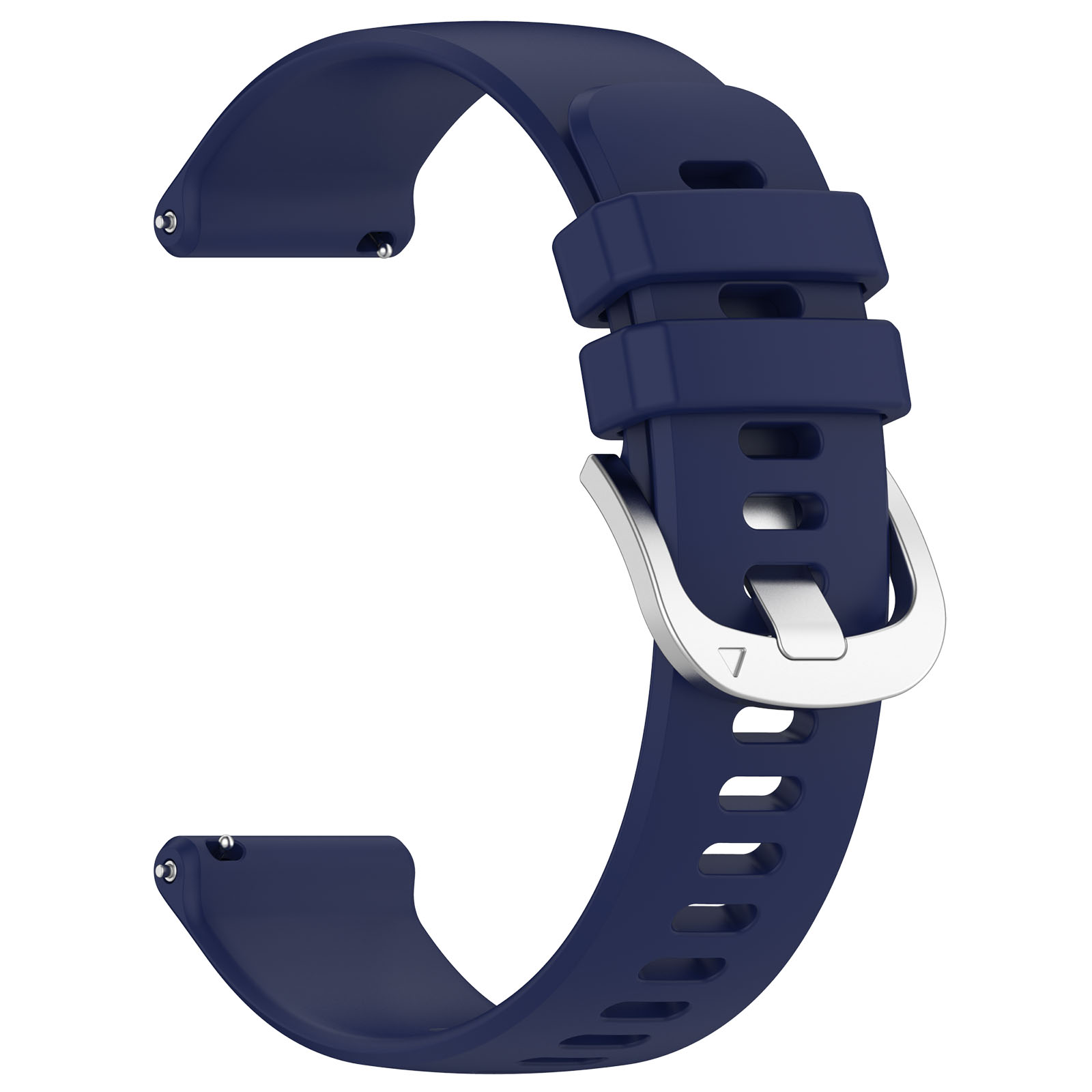 Cinturino 18 Mm In Silicone Per Garmin Venu 2S, Vivoactive 4S, Vivomove 3S - Grigio