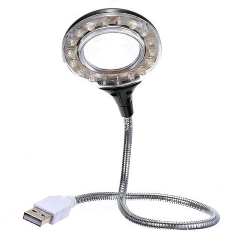 Helle Licht USB Lampe Licht mit Schalter 18 LED USB Spielereien Für PC Laptop Schreibtisch für Computer Zubehör