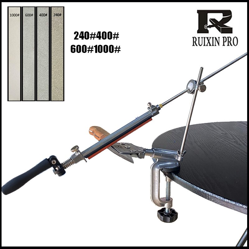 Ruixin Pro Knife Sharpener Fixed Angle Sharpener, Fixed Angle, Sharpening Tool Kitchen Knife, Scissors: G