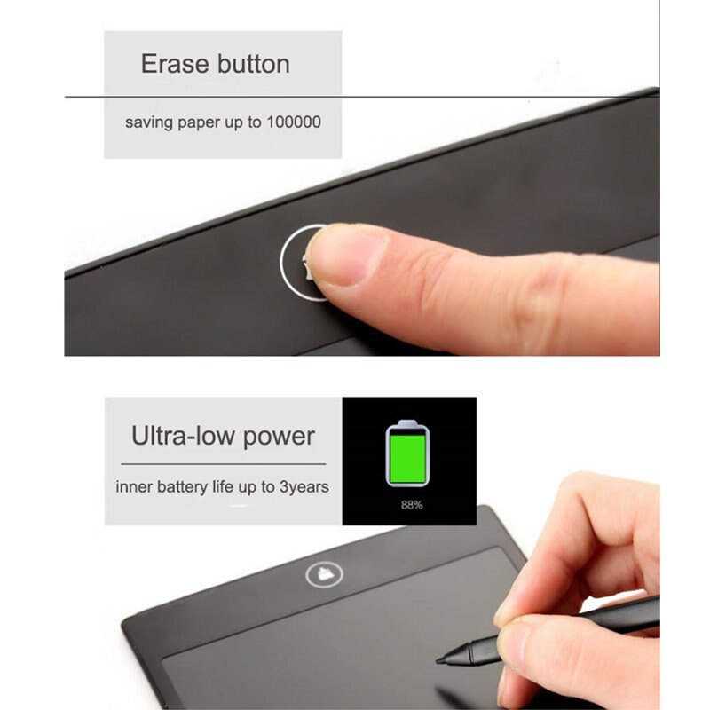 LCD Writing Tablet 8.5 inch Digital Drawing Electronic Handwriting Pad Message Graphics Board Digital Tablets with Stylus Pen