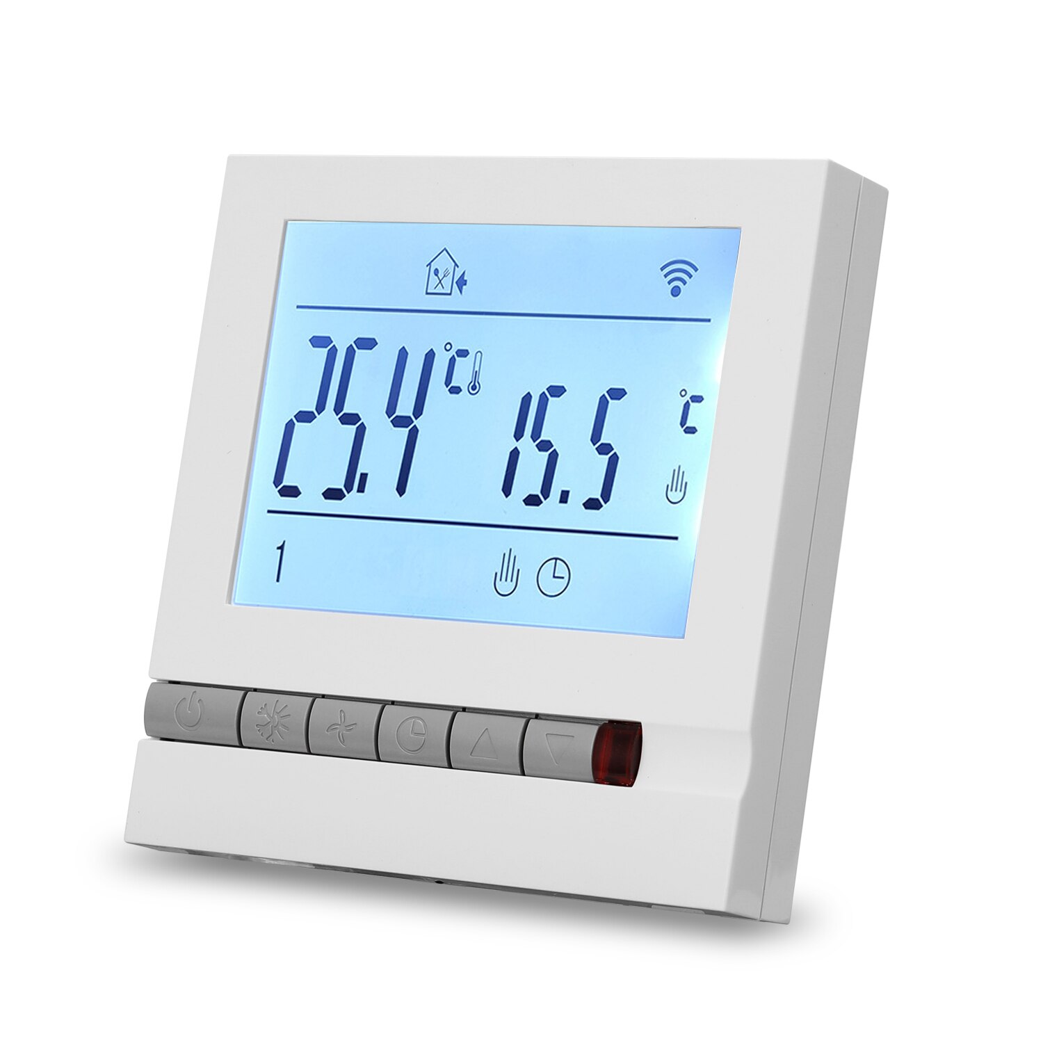 Intelligent LCD Programmable Inddor Floor Heating Room Thermostat for Floor Room Temperature Controller Device