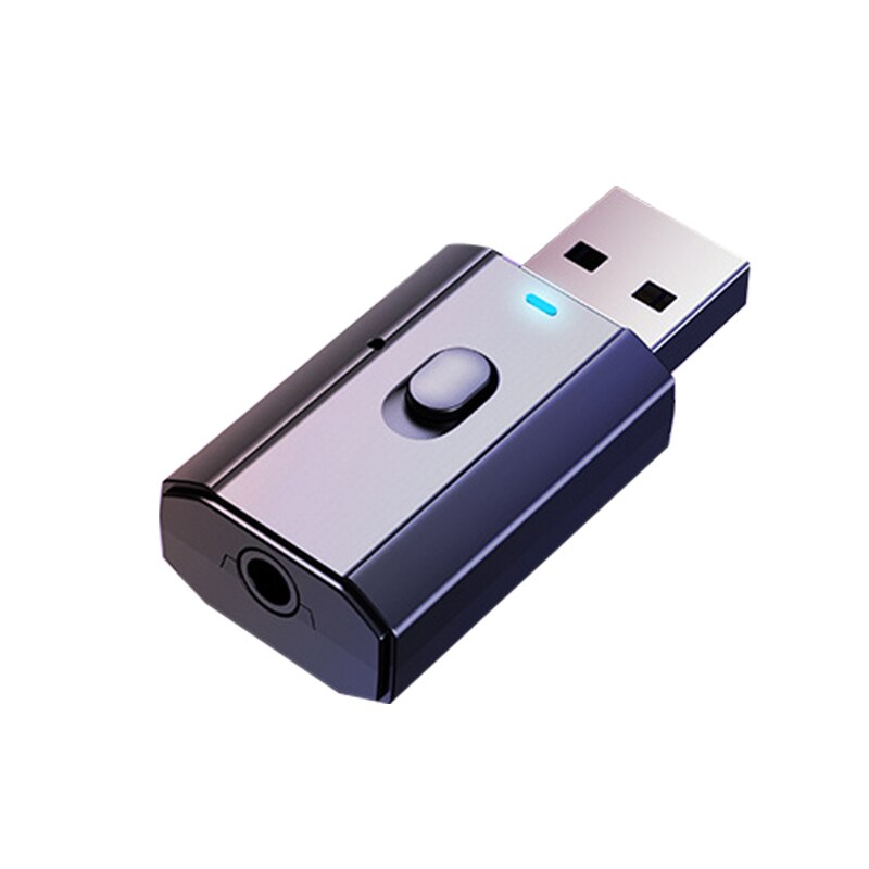 Bluetooth 5.0 Adapter USB Wireless Bluetooth Transmitter Receiver Music Audio For PC TV Car Hands-free 3.5mm AUX Adapter For TV: Default Title