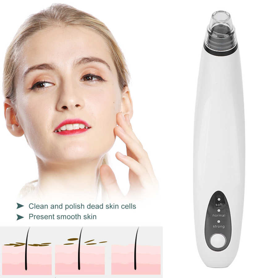 Blackhead Removal Tool Mild Blackhead Vacuum Cleaner Replaceable Probes Large Suction Power for Beauty Salon