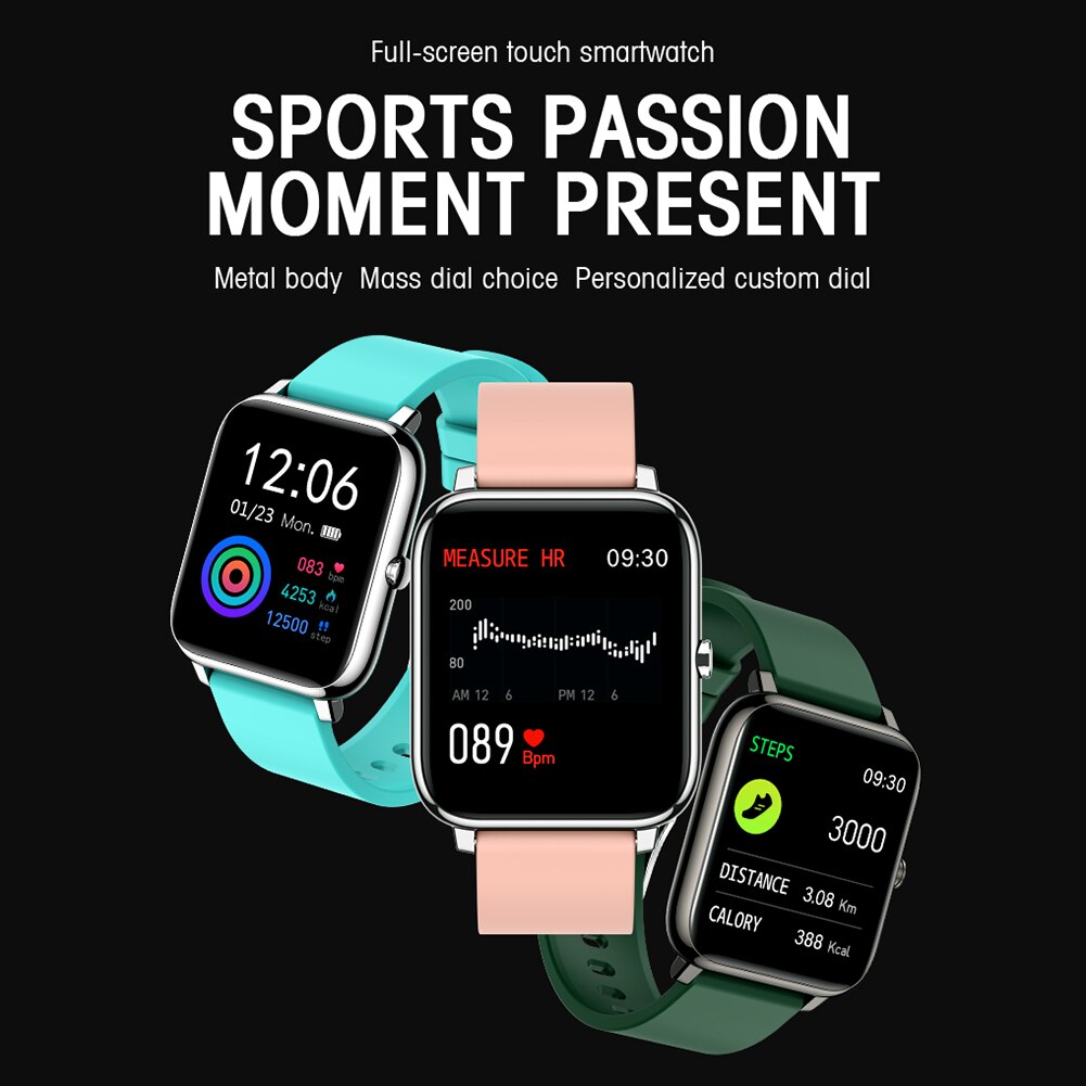 Tracker Blood Oxygen Measurement Inquiry Smart Band Bracelet Body Temperature ECG Heart Rate Monitor Fitness