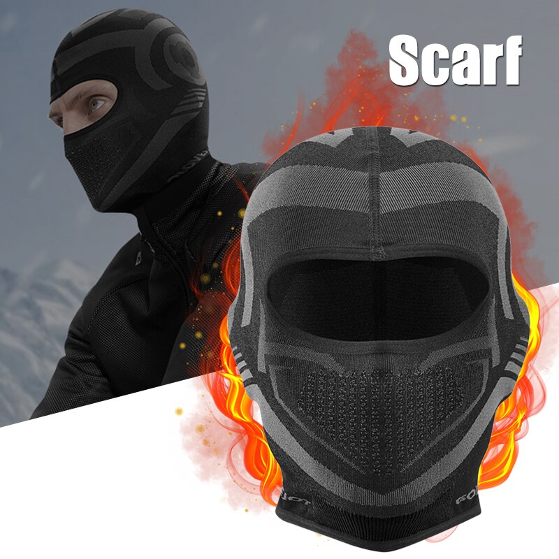 Cold Weather Balaclava Ski Mask Water Resistant And Windproof Face Mask For Men Women Cycling Motorcycle Neck Warmer FS9