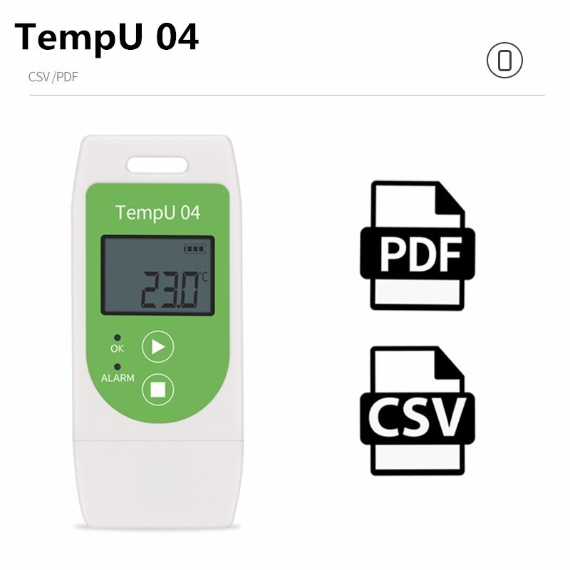 RC-5 Digital USB Temperature Data Logger 32000 Reading Point High-precision Datalogger Recorder for Warehouse Storage Transport: Tempu04