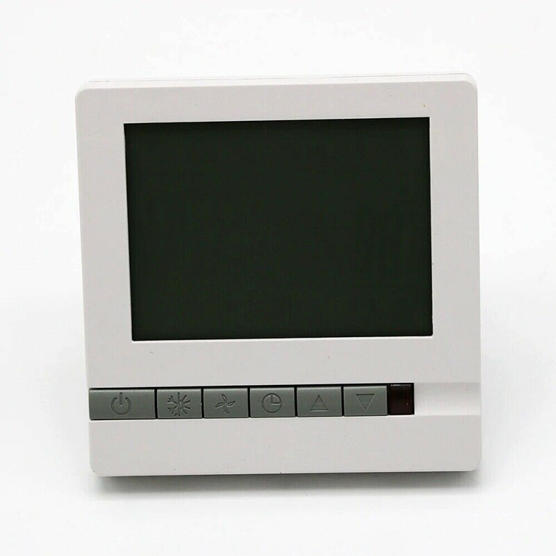 1Set ABS Electric Underfloor Heating Thermostat Control Switch + Floor Sensor 16A Underfloor Heating Regulator