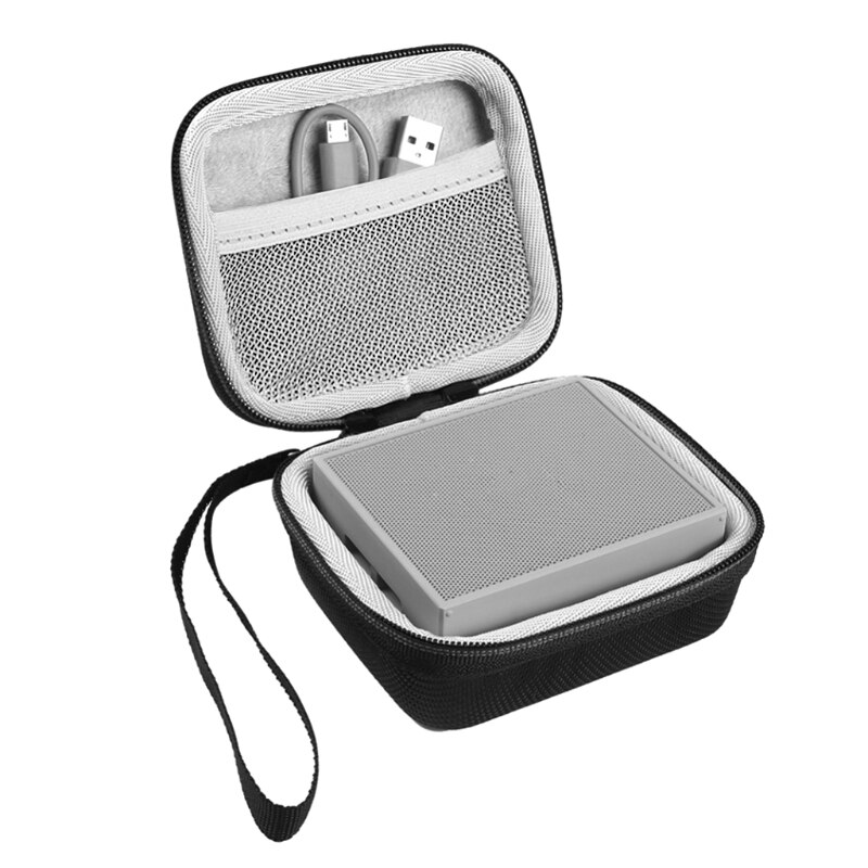 Estuche rígido con cremallera EVA portátil, bolsa de almacenamiento para JBL Go 1/2, accesorios para Altavoz Bluetooth